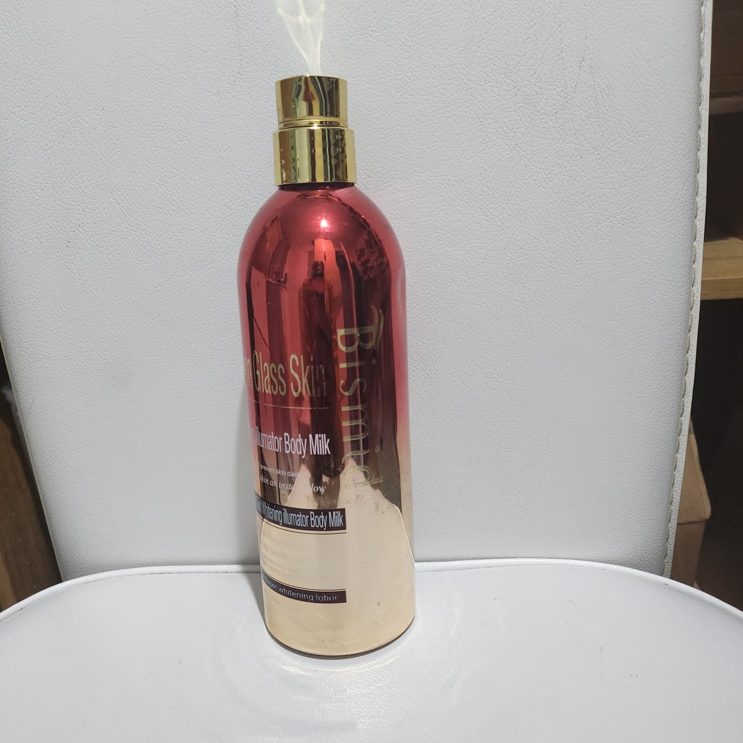 Bismid Korean Glass Skin Whitening Illuminator Body Milk for Skin Repair 500ml Moisturizers