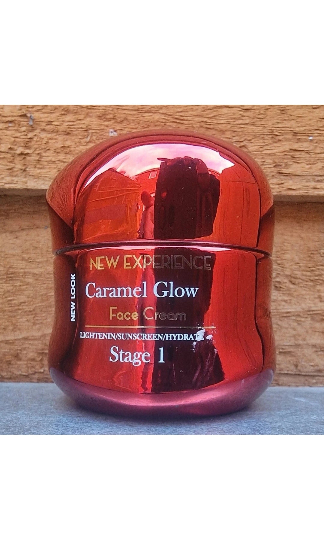 New Experience Caramel Glow Brightening tening & Glowing Cream Stage 1