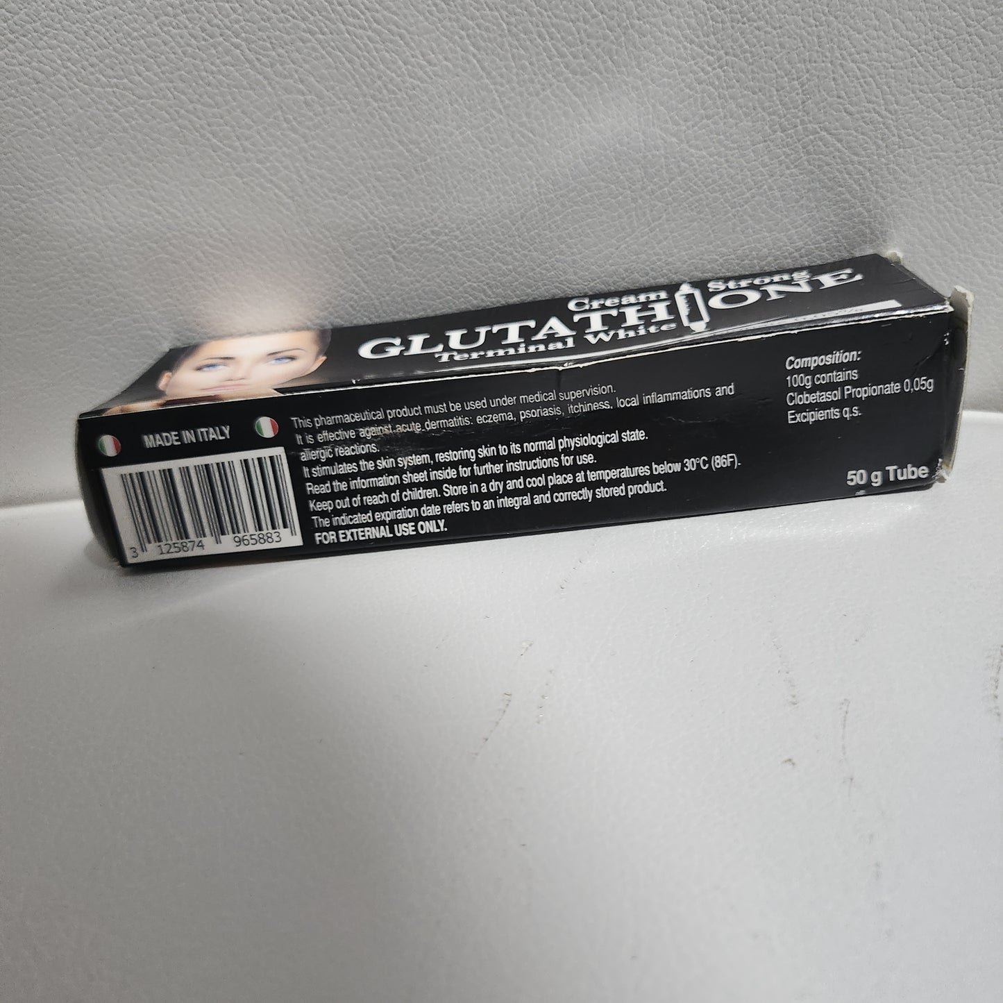 Glutathione Cream Strong Terminal White 0.05% Glutathione Propionate for Strong Action Skin Care