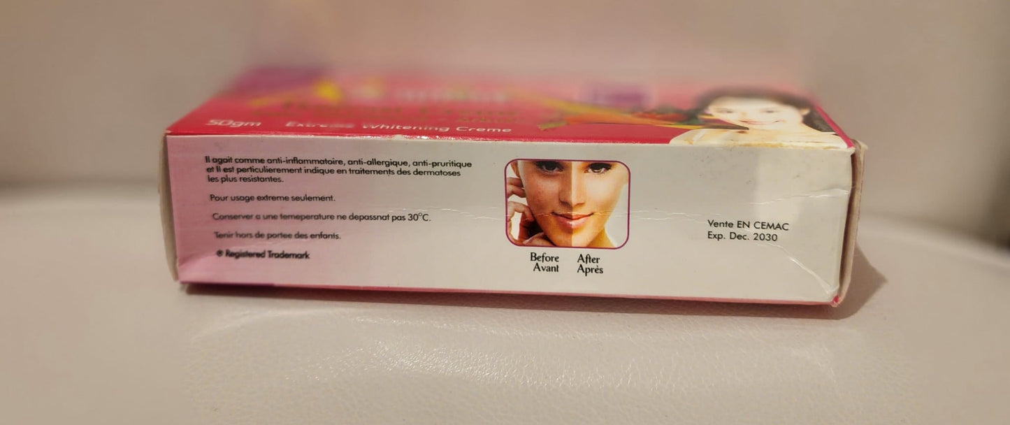 Xx White Half Cast Creme Extreme Whitening Creme 50g for Radiant Skin Care