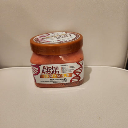 Dr Meinaier Alpha Arbutin Sugar Scrub 650g - Gentle Exfoliating Formula for Radiant Skin Care Body Care