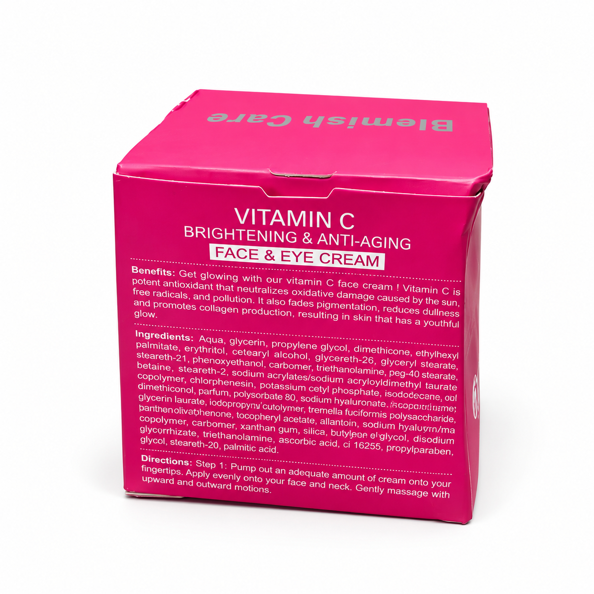 Blemish Care Vitamin C Brightening Face & Eye Cream 50g