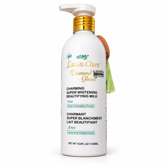Lactic Claire Diamond Glowing Body Milk 500ml – Amla & Dandelion
