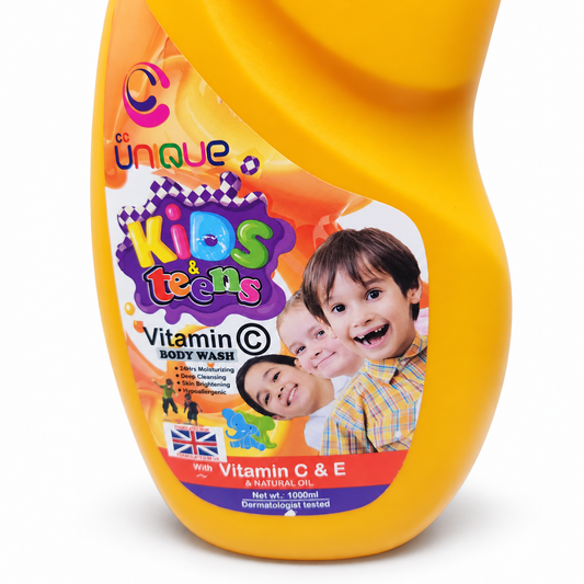 Unique Kids & Teens Vitamin C & E Body Wash 1000ml