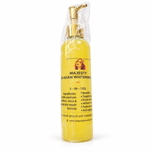 Majesty 5D Asian Whitening Body Oil 250ml – 5-in-1