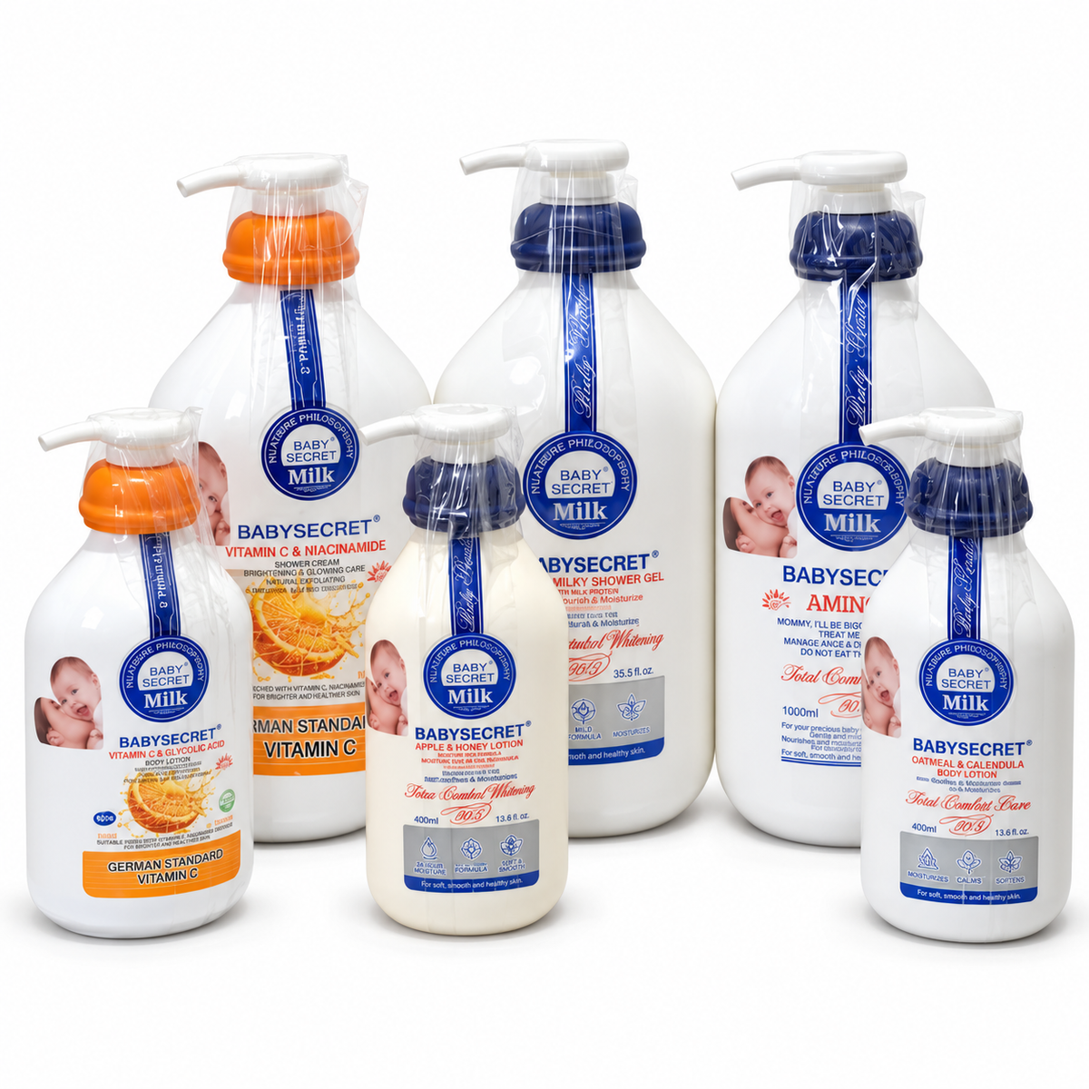 Baby Secret Vitamin C & Niacinamide Lotion and Shower Gel Set