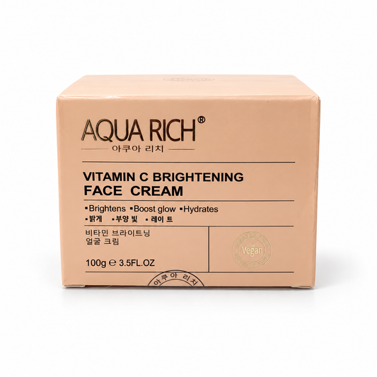 Aqua Rich Vitamin C Brightening Face Cream 100g