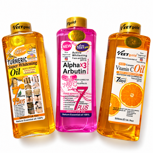 Veet Gold Body Corrector & Glowing Body Oil