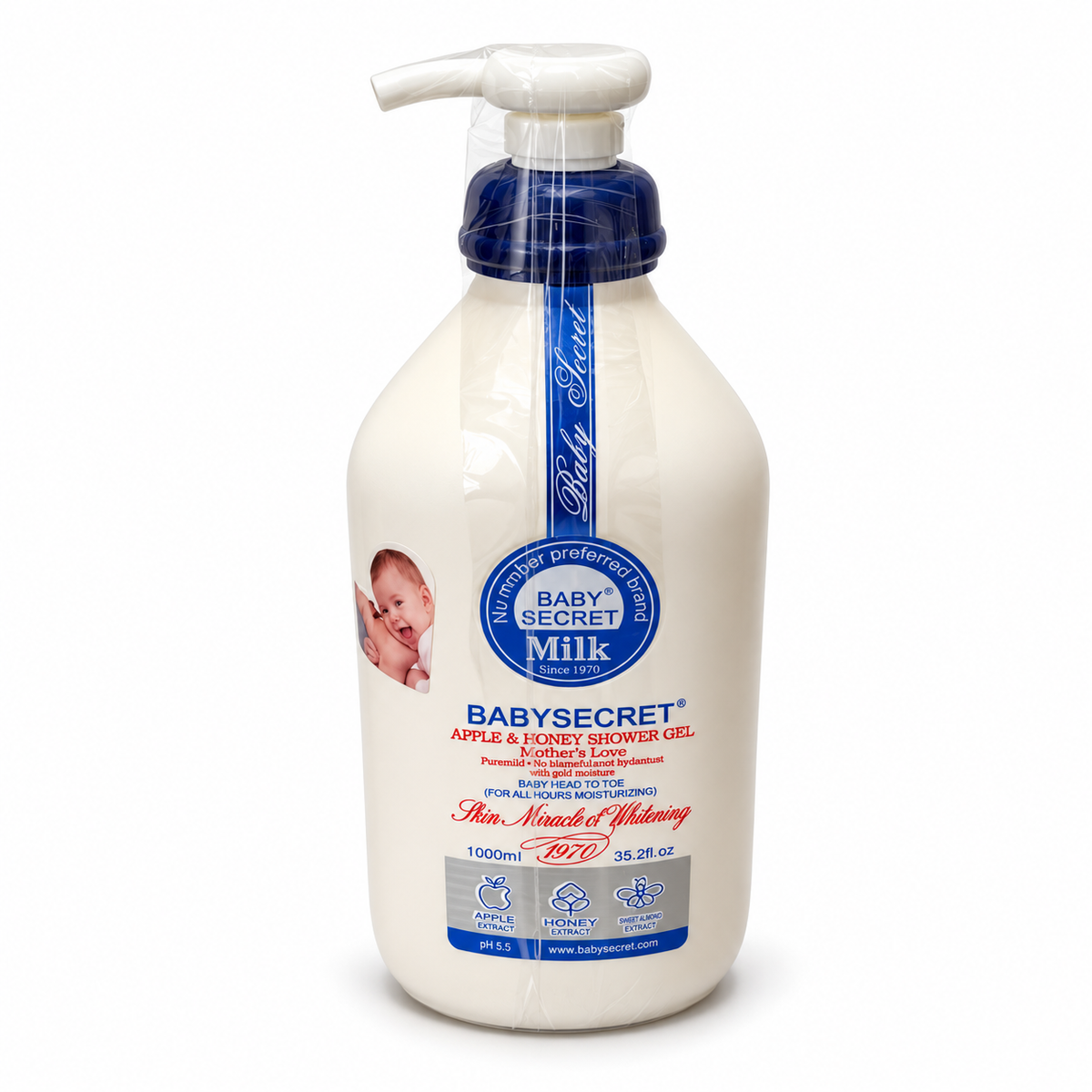 Baby Secret Apple & Honey Shower Gel 1000ml