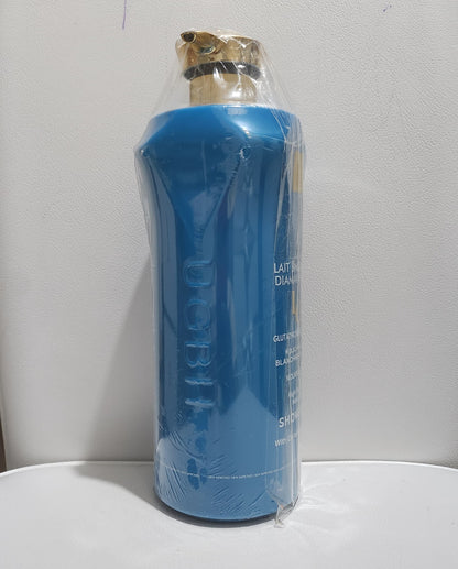 Lait Snapchat Diamant Bleu Lightening Moisturizing Body Wash Shower Gel 1000ml with Collagen & Arbutin for Intense Nourishing