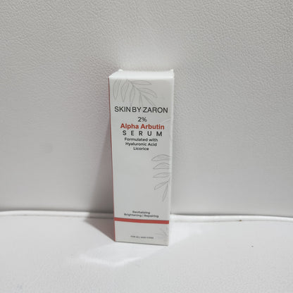 SKIN BY ZARON 2% Alpha Arbutin Serum Revitalizing Brightening & Repairing for Radiant Skin Care