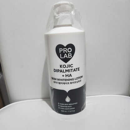 Pro Lab Kojic Dipalmitate Brightening Body Lotion 500ml for Radiant Skin Care Moisturizers Body Care