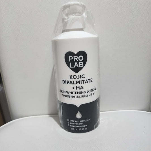 Pro Lab Kojic Dipalmitate Brightening Body Lotion 500ml for Radiant Skin Care Moisturizers Body Care