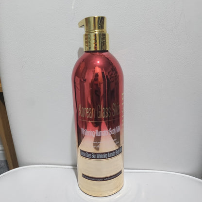 Bismid Korean Glass Skin Whitening Illuminator Body Milk for Skin Repair 500ml Moisturizers