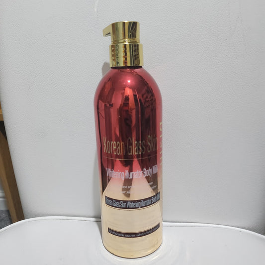 Bismid Korean Glass Skin Whitening Illuminator Body Milk for Skin Repair 500ml Moisturizers