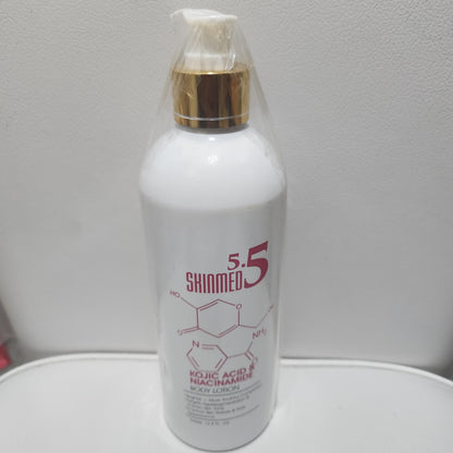 Skinmed 5.5 Kojic Acid and Niacinamide Body Lotion 500ml - Moisturizer for Radiant Skin Care - Cosmetic