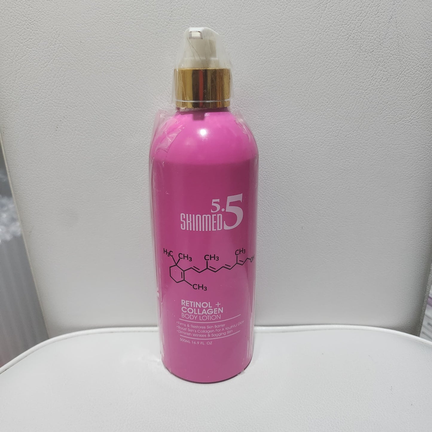 Skinmed 5.5 Body Lotion Retinol + Collagen 500ML Hydrating Moisture Moisturizers for Radiant Skin