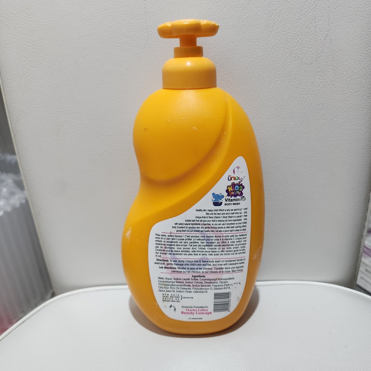 Unique Kids & Teens Brightening Vitamin C Body Wash 1000ml x 1
