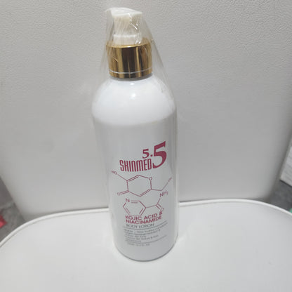 Skinmed 5.5 Kojic Acid and Niacinamide Body Lotion 500ml - Moisturizer for Radiant Skin Care - Cosmetic
