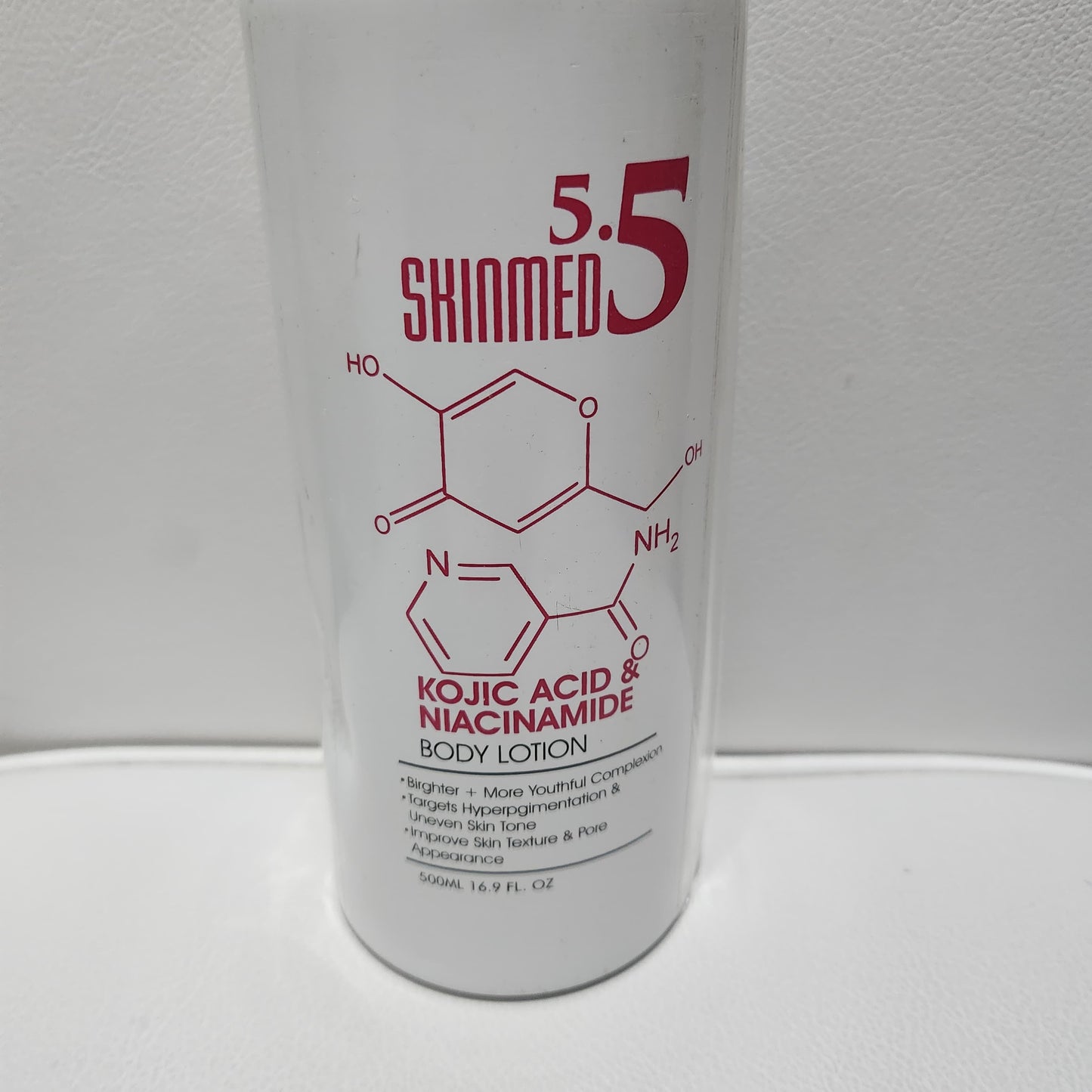 Skinmed 5.5 Kojic Acid and Niacinamide Body Lotion 500ml - Moisturizer for Radiant Skin Care - Cosmetic