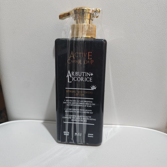 Active Caviar Drip Arbutin Licorice Lotion 444 ml
