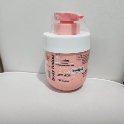 Clinitone Body Butter Mild Lightening AllOver Glow Glutathione Body Lotion 400ml for Radiant Skin Moisturizers