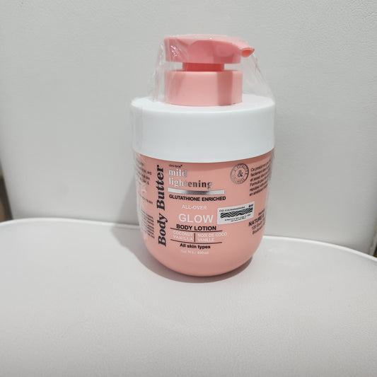 Clinitone Body Butter Mild Lightening AllOver Glow Glutathione Body Lotion 400ml for Radiant Skin Moisturizers