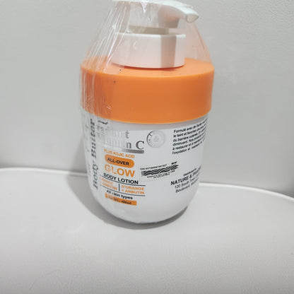 Clinitone Radiant Vitamin C Glow Body Butter Lotion 400ml for Radiant Skin Care Moisturizers