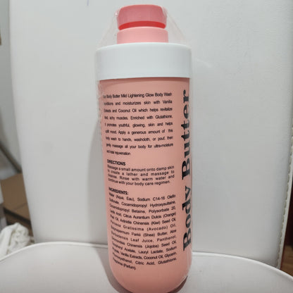 Clinitone Body Butter Mild Lightening AllOver Glow Glutathione Body Wash 1000ml for Radiant Skin Care