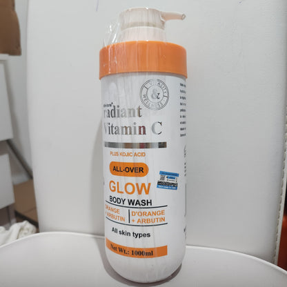 Clinitone Radiant Vitamin C Glow Body Butter Shower Gel  1000ml .