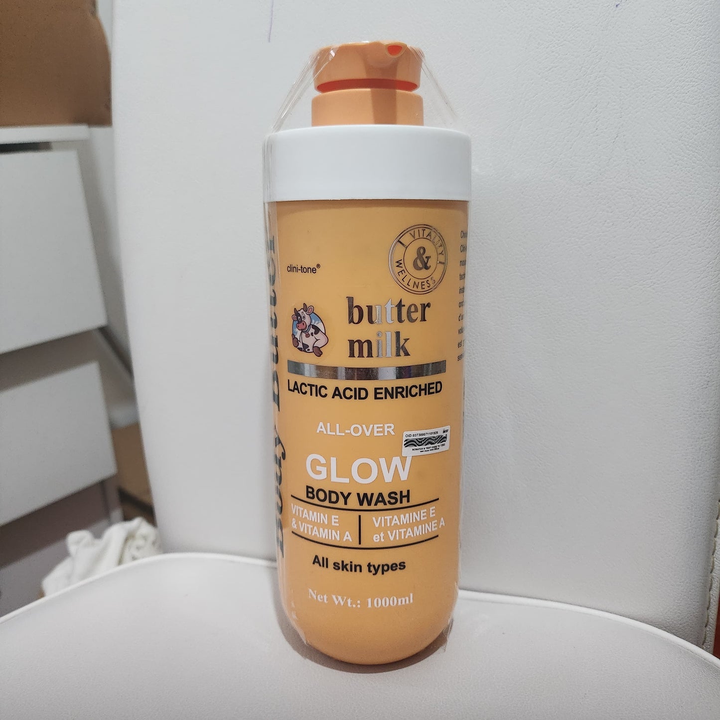 Clinitone Body Butter Butter Milk Lactic Acid Glow Body Wash 1000ml