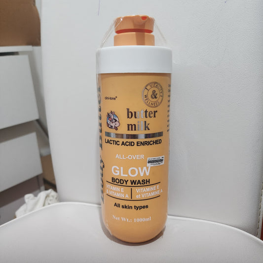 Clinitone Body Butter Butter Milk Lactic Acid Glow Body Wash 1000ml