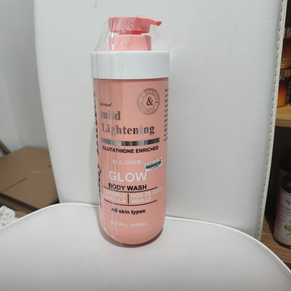 Clinitone Body Butter Mild Lightening AllOver Glow Glutathione Body Wash 1000ml for Radiant Skin Care