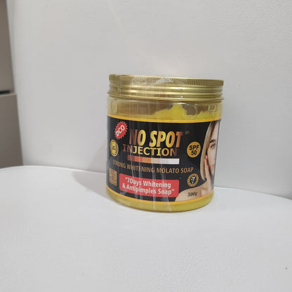 No Spot Injection Molato Soap 7days Whitening Clean &Clear Soap With SPF50 500g. Body Care Cleanser