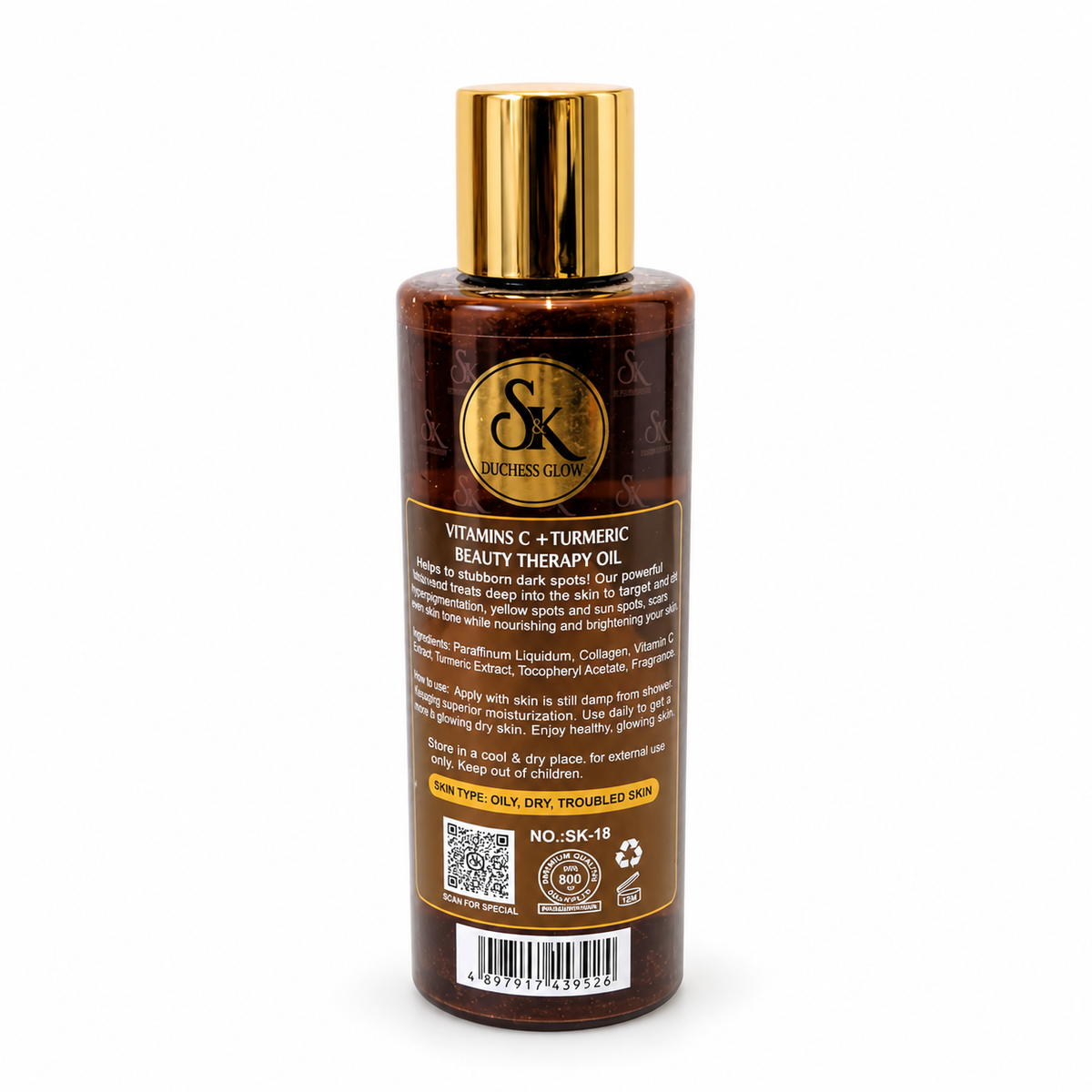 SK Duchess Glow Vitamin C & Turmeric Beauty Therapy Oil