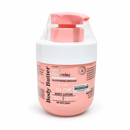 Clinitone Glutathione Glow Body Lotion 400ml – Coconut & Vanilla