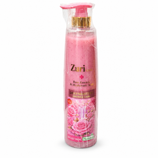 Zuri Radiance Rose Essence & Hyaluronic Acid Shower Gel 1000ml