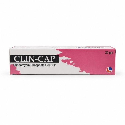 CLIN-CAP Clindamycin Phosphate Gel 30g – Labelled 1% w/w