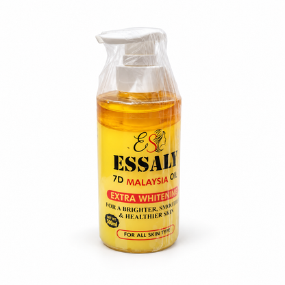 Essaly 7D Malaysia Body Oil 500ml – Extra Whitening Label