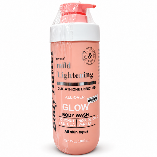 Clinitone Glutathione Glow Body Wash 1000ml – Coconut & Vanilla