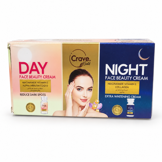 Crave Gold Dual Day & Night Face Beauty Cream – Boxed Pack