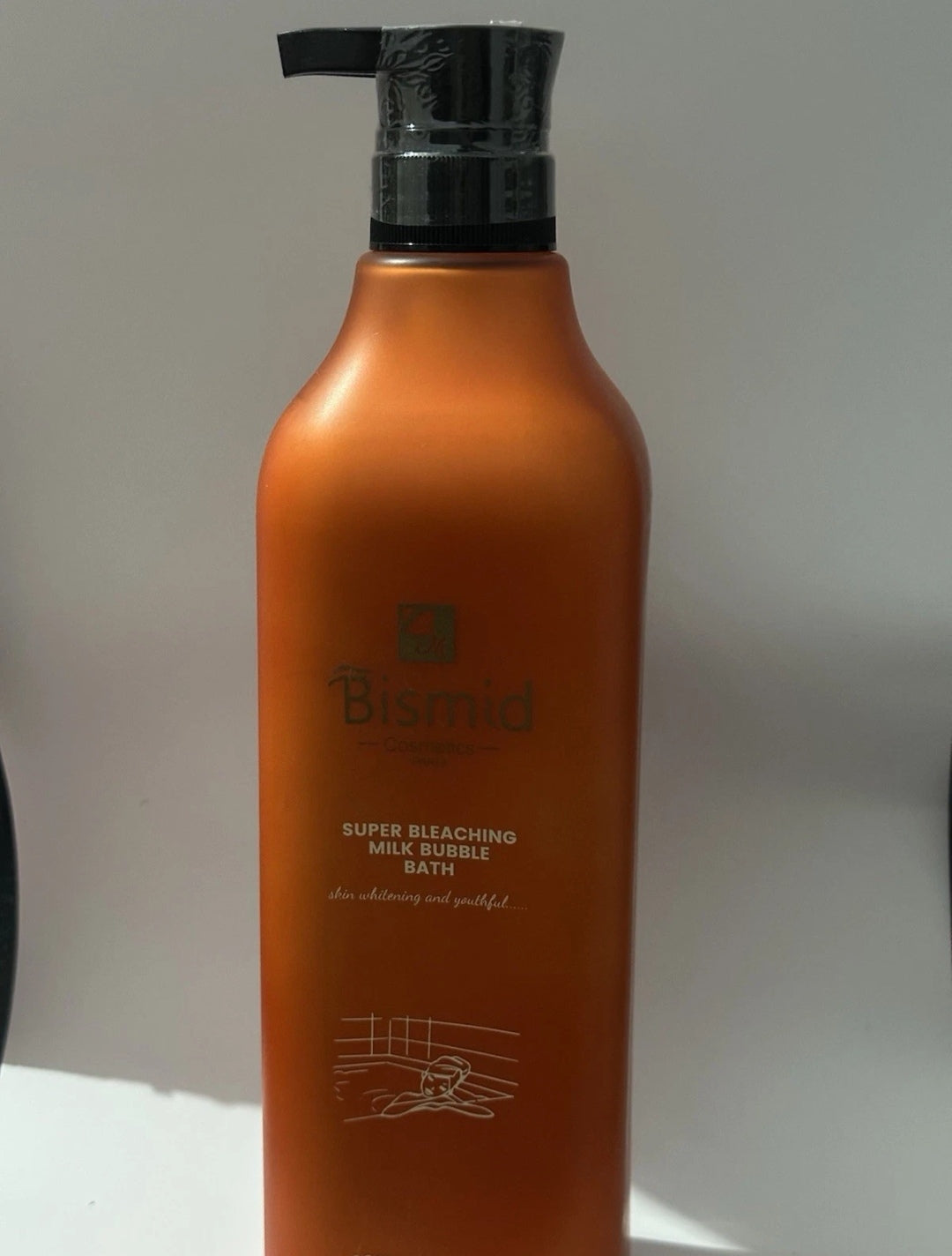 Bismid Super Bleaching Milk Bubble Bath Shower Gel 1000ml - Refreshing & Invigorating Body Care Product