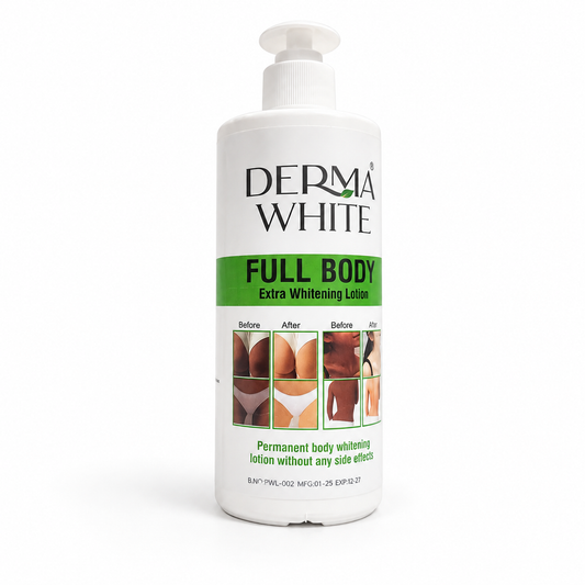 Derma White Full Body Lotion 500ml – Extra Whitening Range