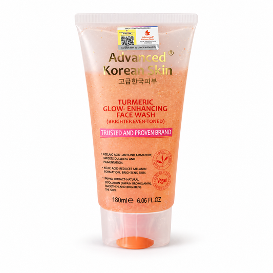Advanced Korean Skin Turmeric Glow-Enhancing Face Wash 180ml