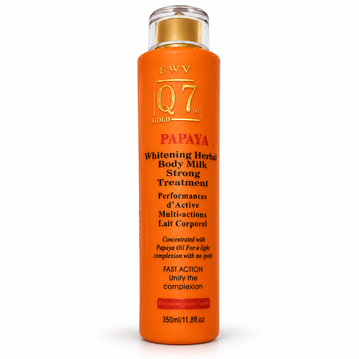 Q7 Papaya Body Milk 350ml – Papaya Oil