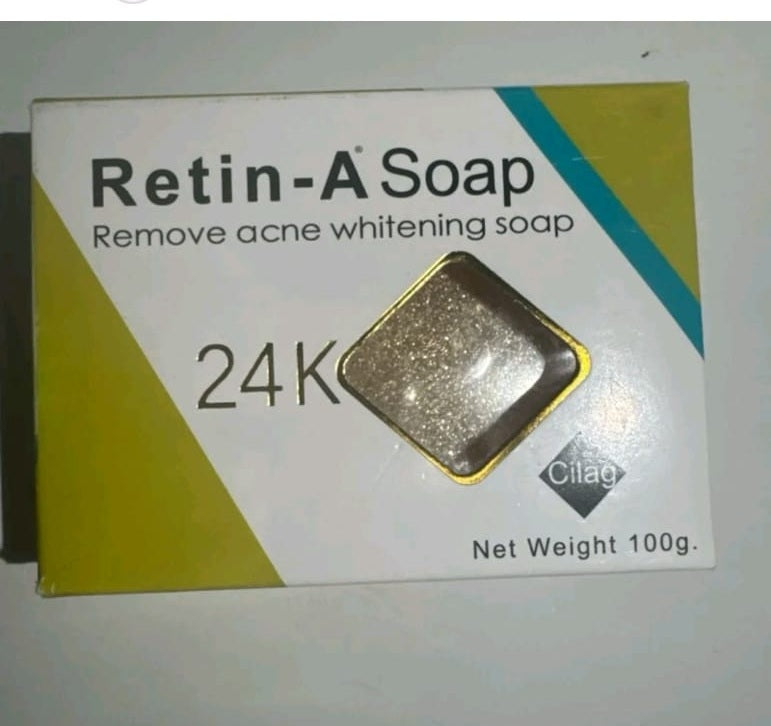 Retina- A Remove Acne Whitening Soap 100g Skin Repair  Radiance Smoother Facial