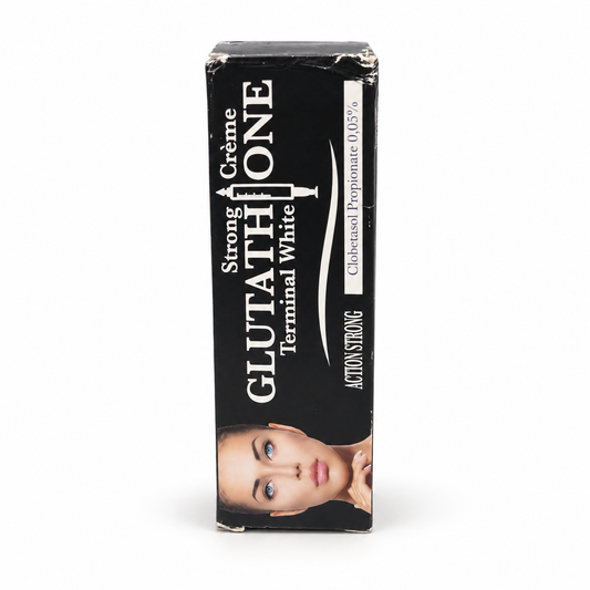 Glutathione Terminal White Cream 50g – Labelled Clobetasol 0.05%