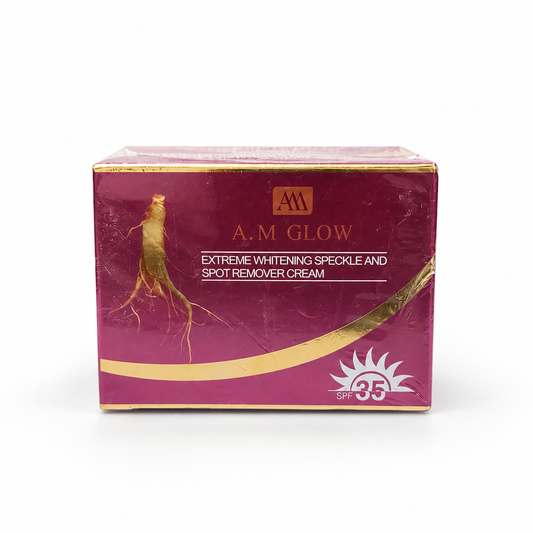 A.M Glow Face Cream 50g – Ginseng & Vitamin C Label Highlights