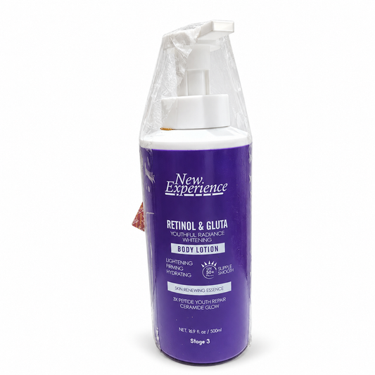 New Experience Retinol & Gluta Body Lotion 500ml – Stage 3