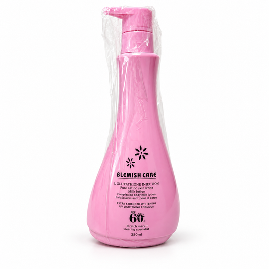 Blemish Care L-Glutathione Injection Milk Body Lotion 500ml – Pink Bottle